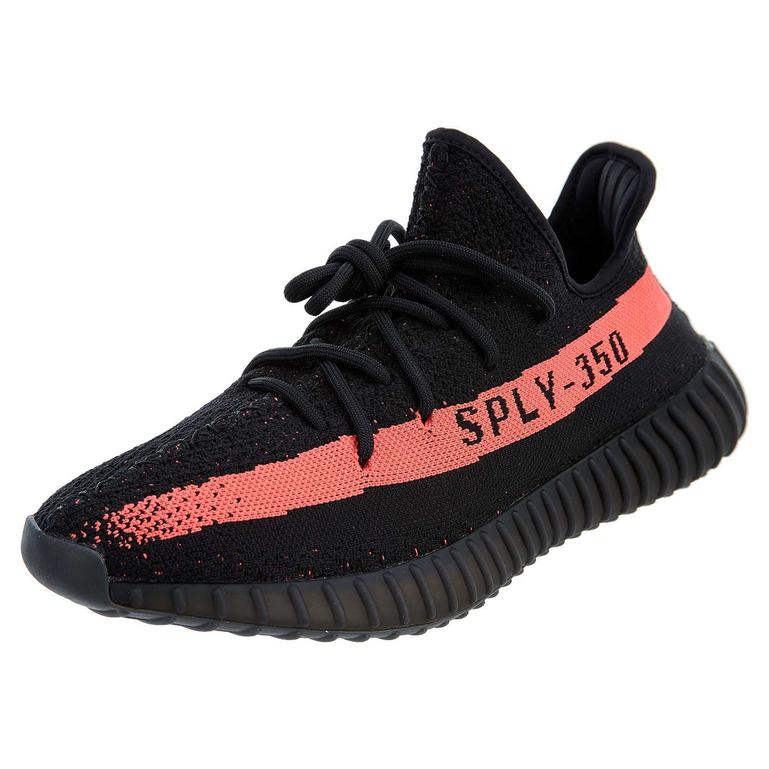 Adidas Yeezy Boost 350 V2 Core Black Red  Mens Style :BY9612