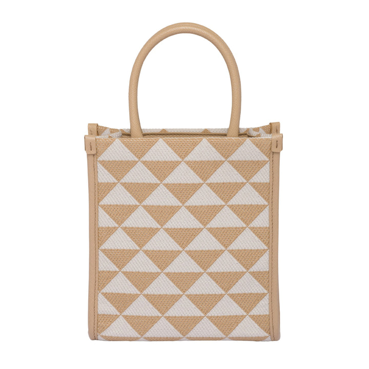 Prada Prada Symbole Embroidered Fabric Mini Bag