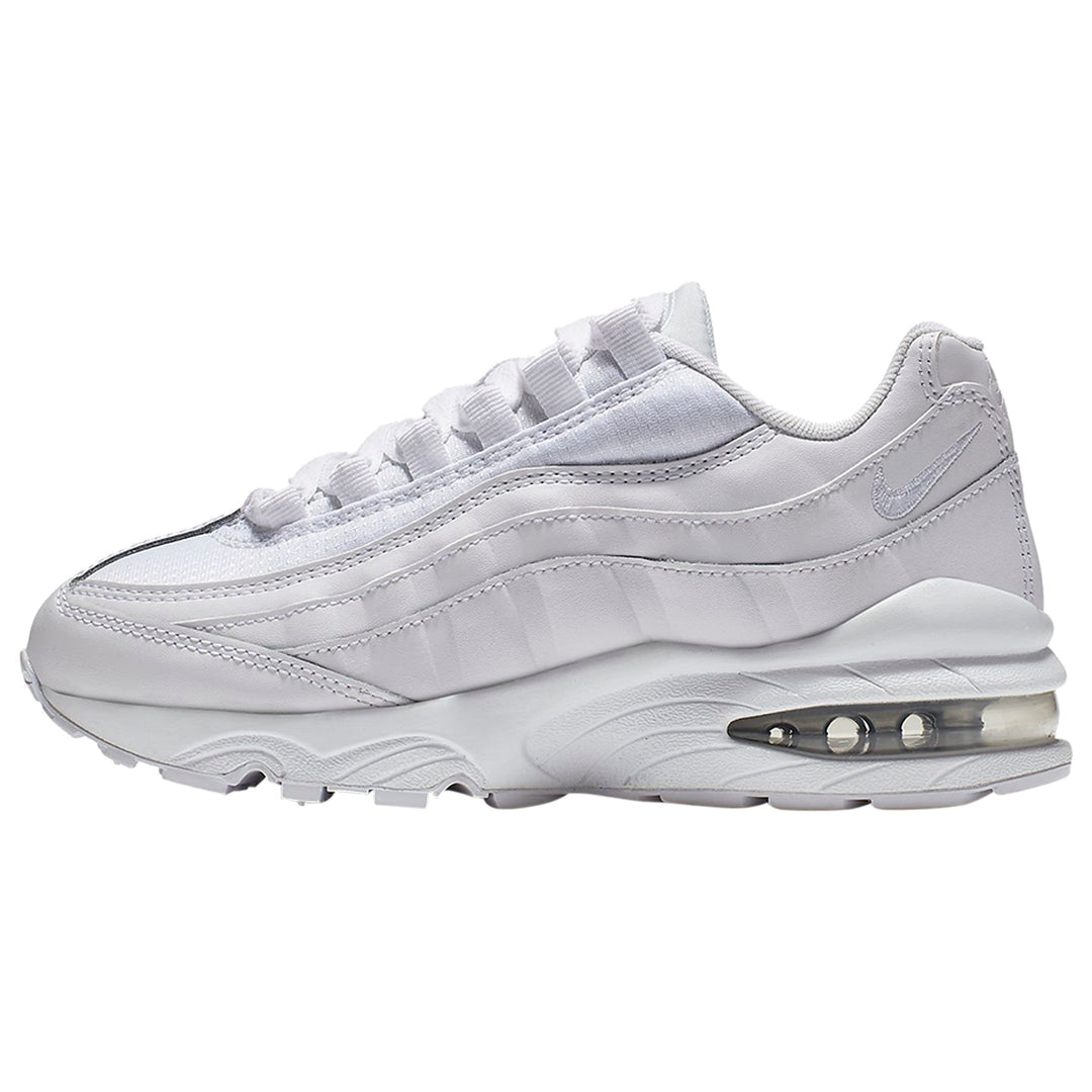 Nike Air Max 95 White Metallic Silver (GS)