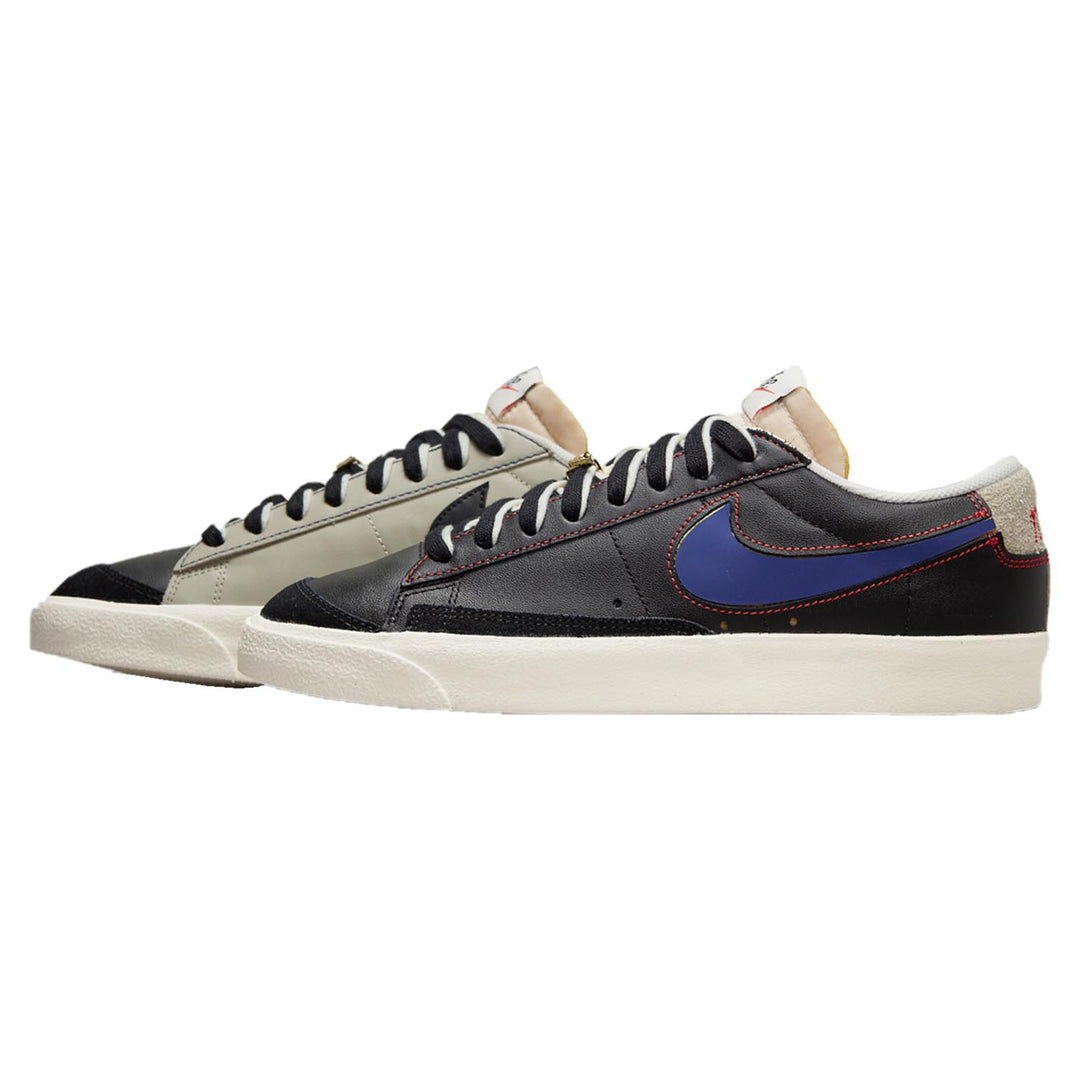 Nike Blazer Low 77 Black Natural Removable Swoosh