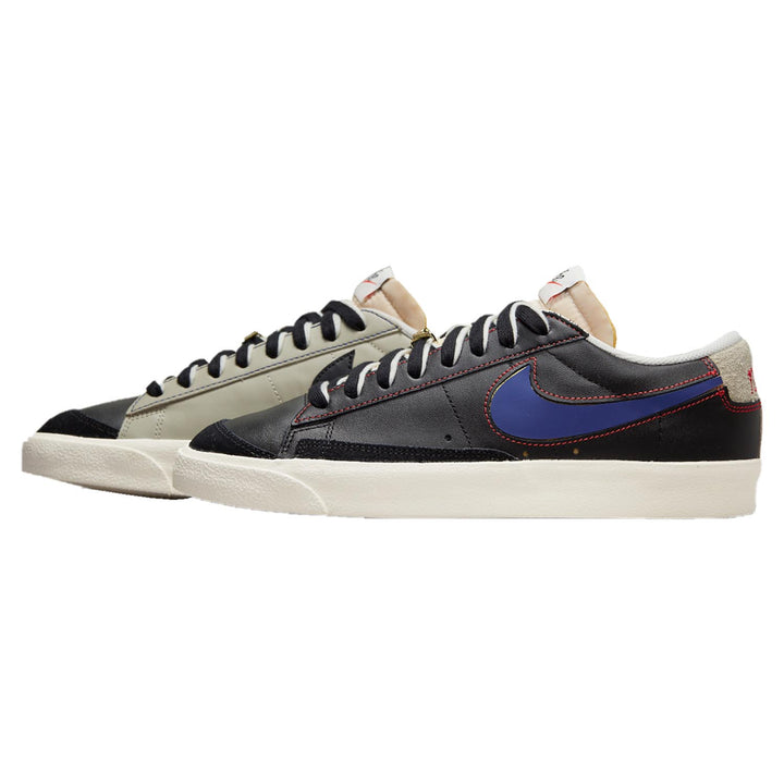 Nike Blazer Low 77 Black Natural Removable Swoosh