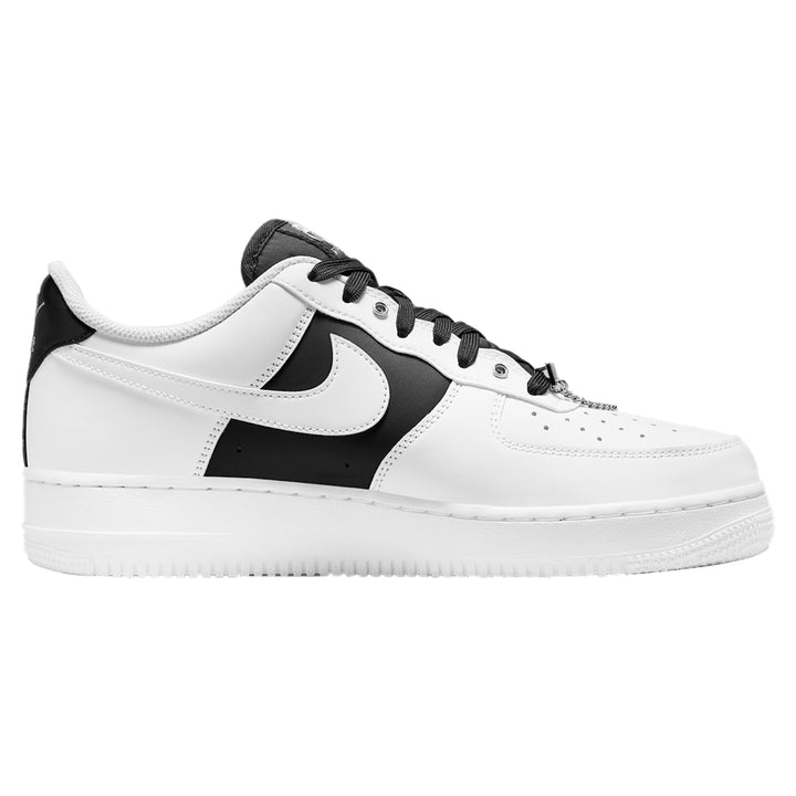 Nike Air Force 1 Low '07 PRM Black White Metallic Silver