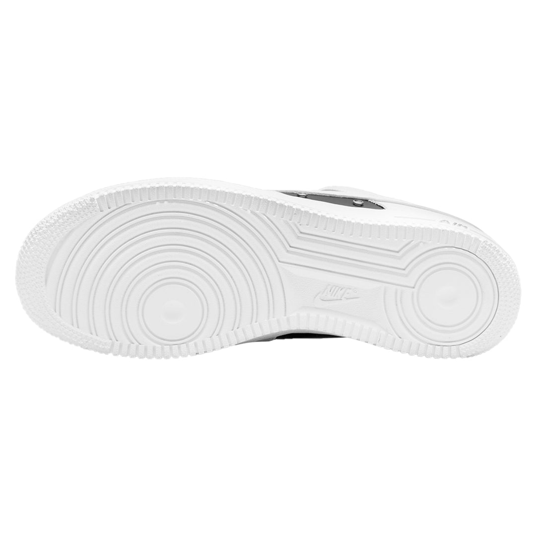 Nike Air Force 1 Low '07 PRM Black White Metallic Silver
