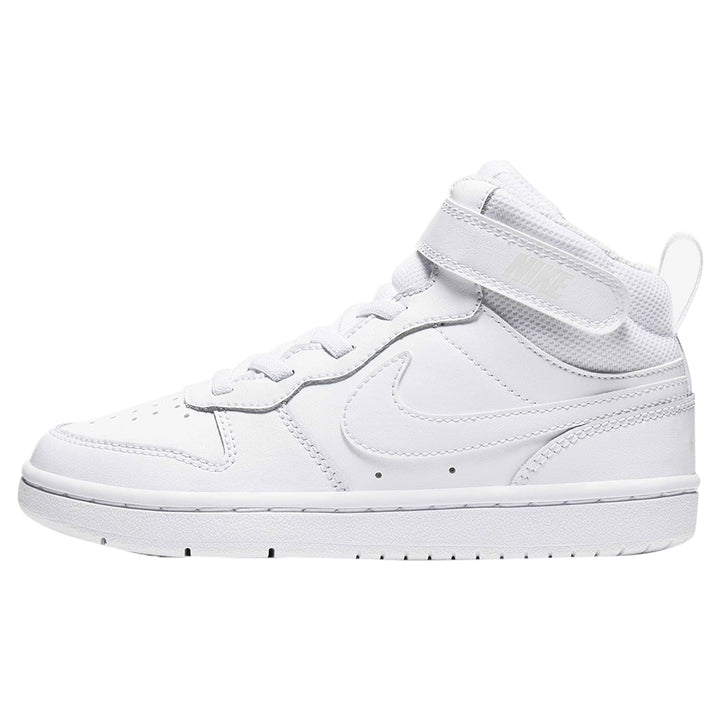 Nike Court Borough Mid 2 Triple White (PS)