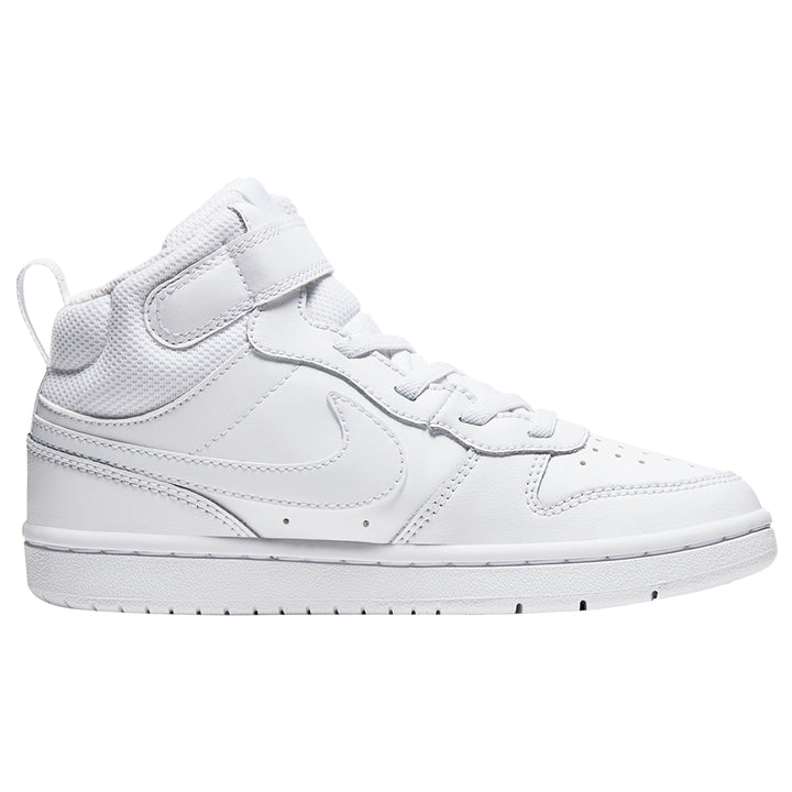 Nike Court Borough Mid 2 Triple White (PS)