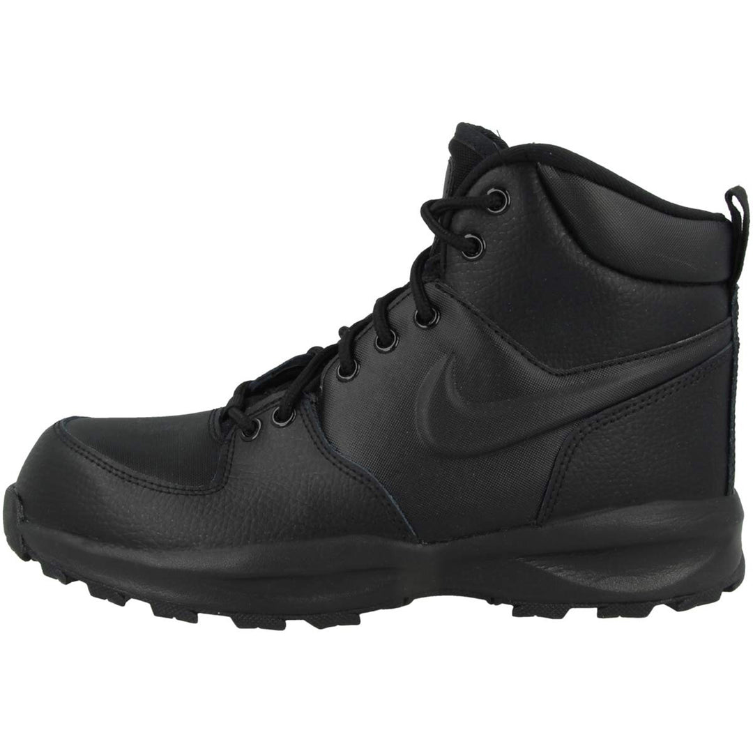 Nike Manoa Leather Triple Black (GS)