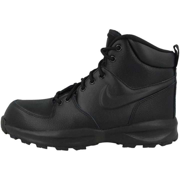 Nike Manoa Leather Triple Black (GS)