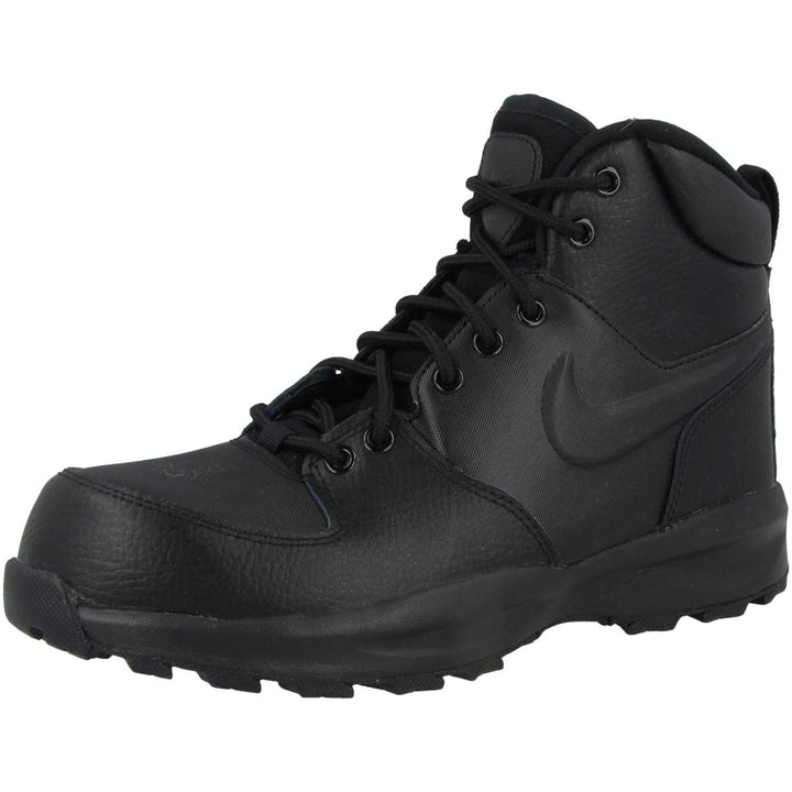 Nike Manoa Leather Triple Black (GS)
