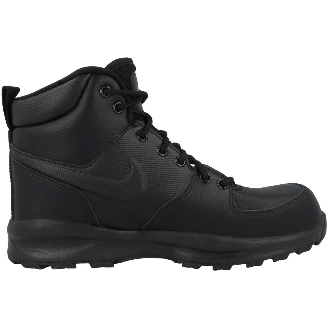 Nike Manoa Leather Triple Black (GS)