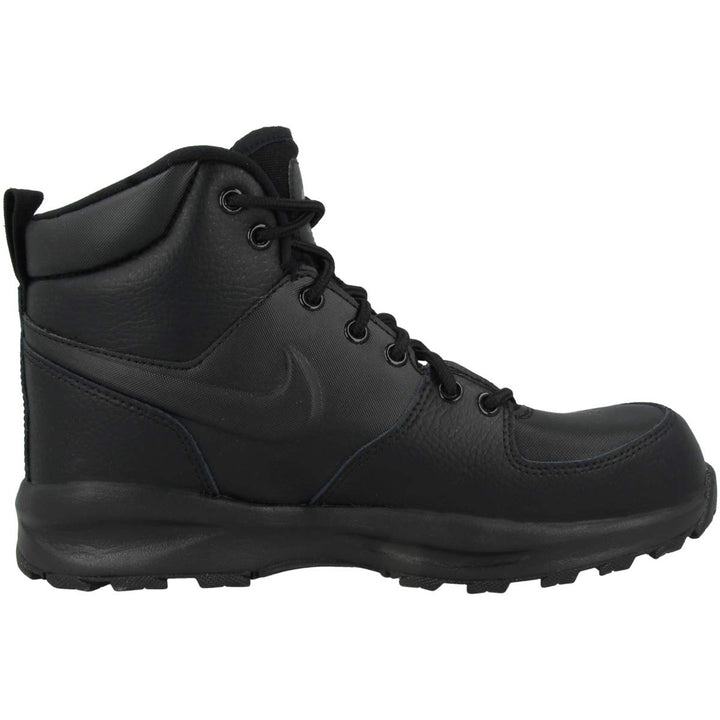 Nike Manoa Leather Triple Black (GS)