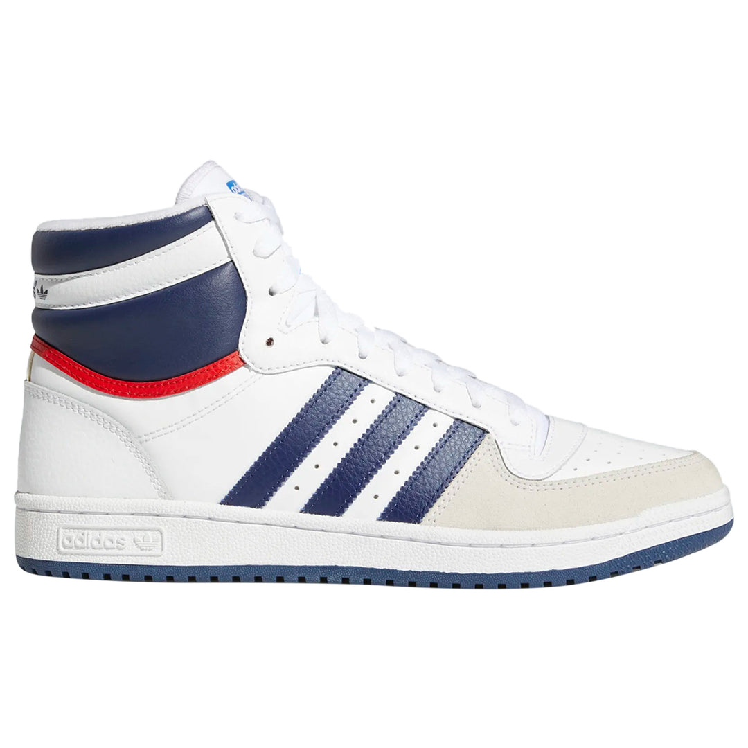 adidas Top Ten Hi White Navy Red