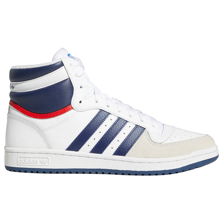 adidas Top Ten Hi White Navy Red