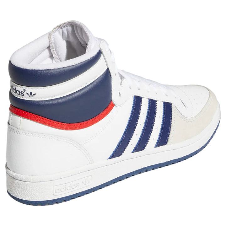 adidas Top Ten Hi White Navy Red