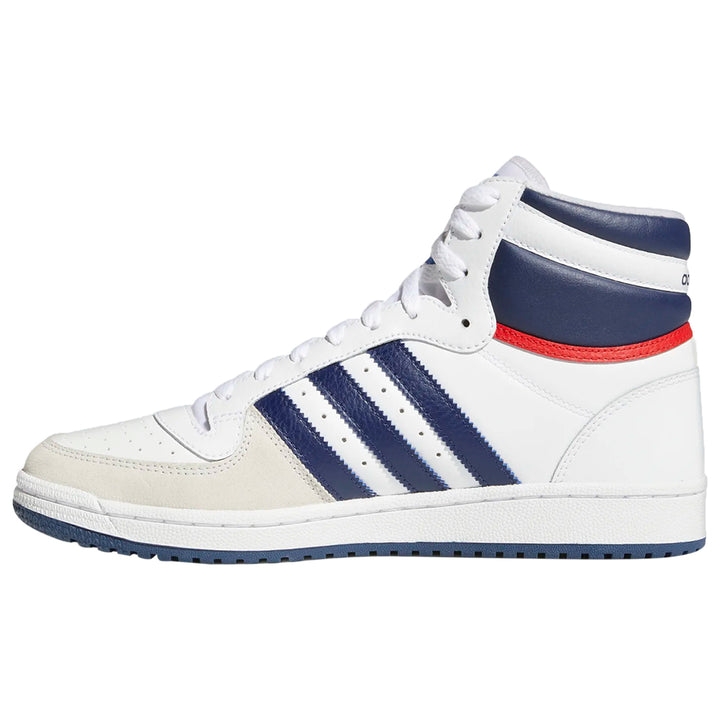 adidas Top Ten Hi White Navy Red
