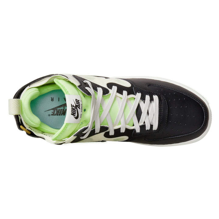 Nike Air Force 1 React Mid Black Sail Ghost Green