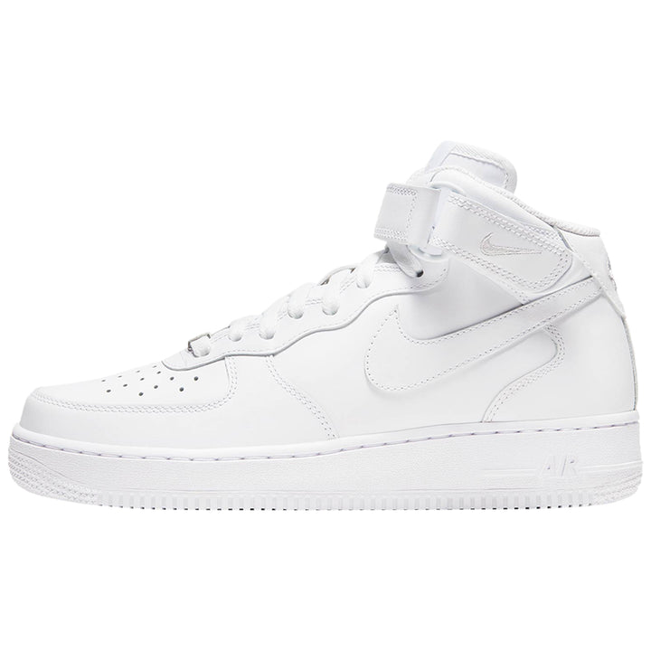 Nike Air Force 1 Mid Triple White (Women's)