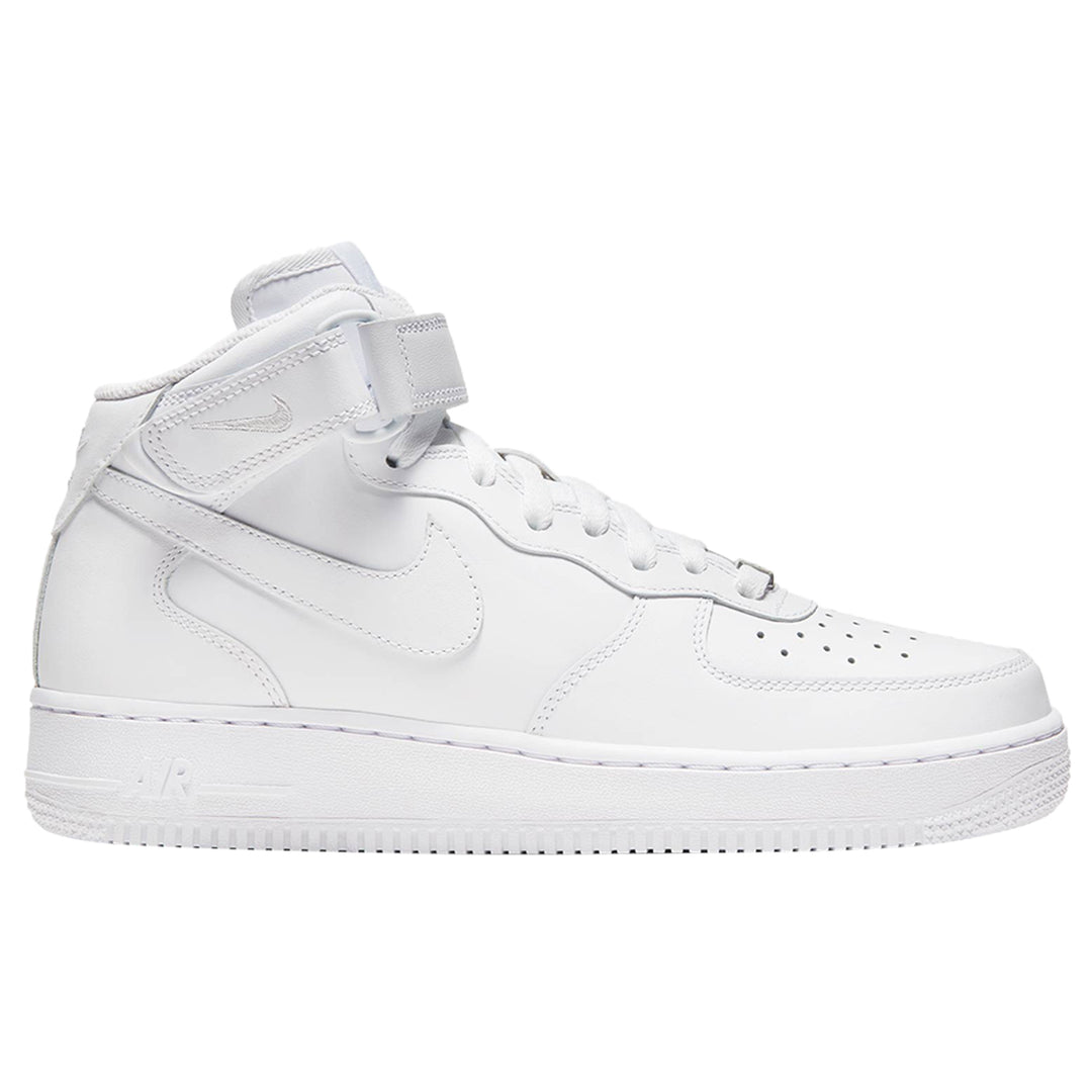 Nike Air Force 1 Mid Triple White (Women's)