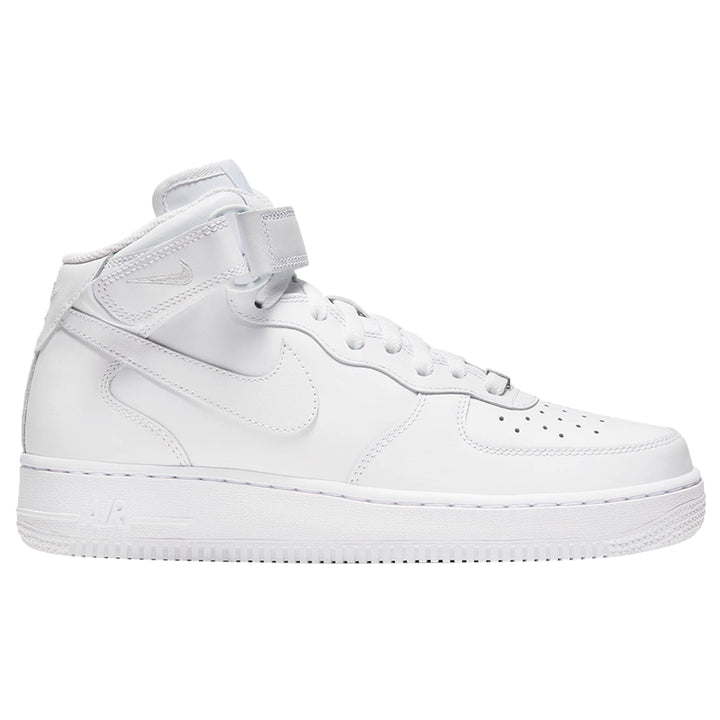 Nike Air Force 1 Mid Triple White (Women's)