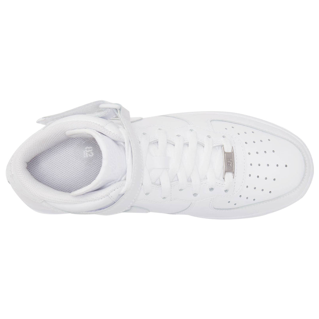 Nike Air Force 1 Mid Triple White (Women's)