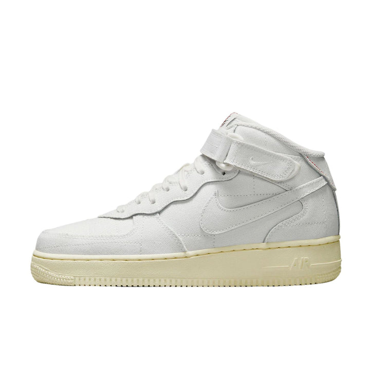 Nike Air Force 1 Mid '07 Summit White Canvas (Women's)