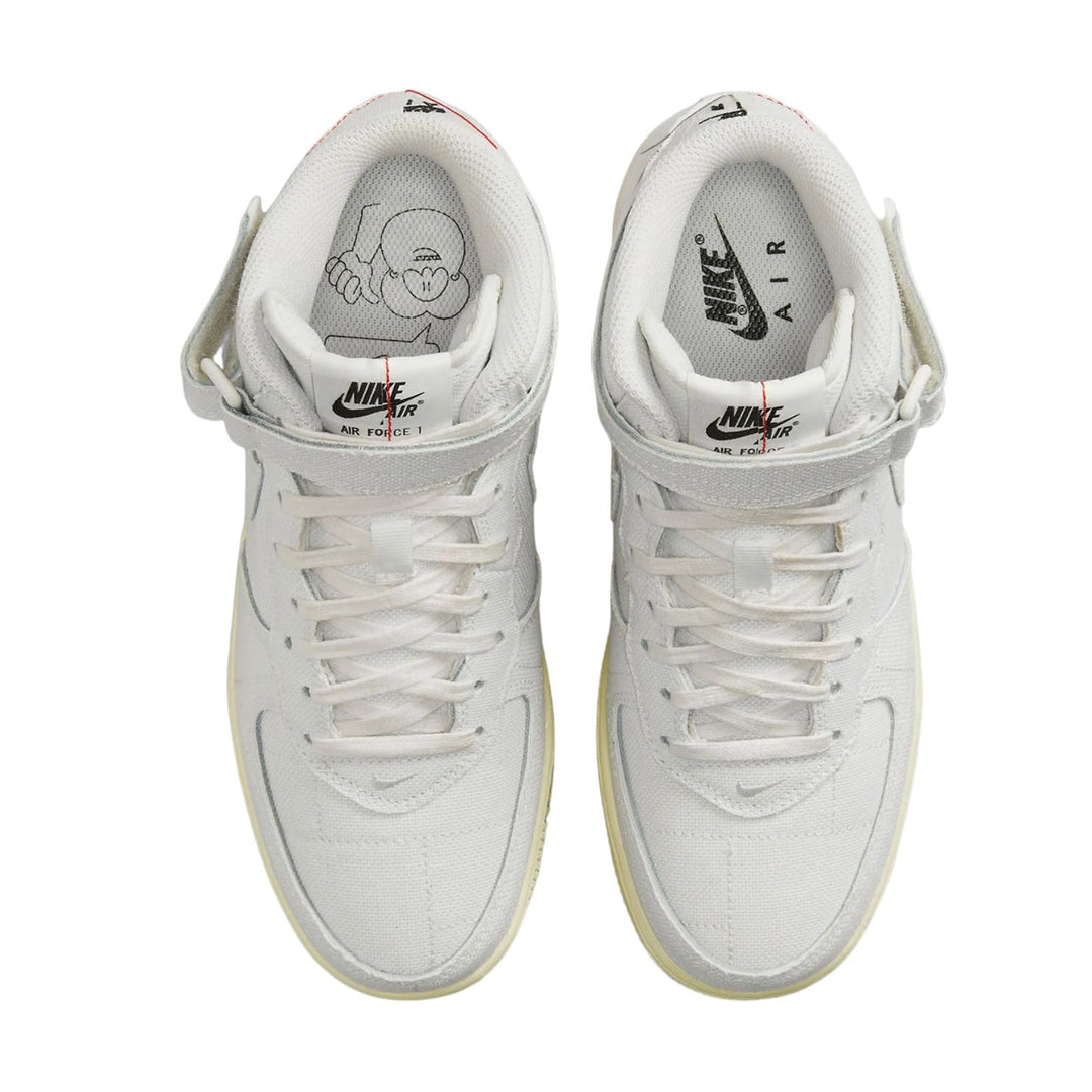 Nike Air Force 1 Mid '07 Summit White Canvas (Women's)