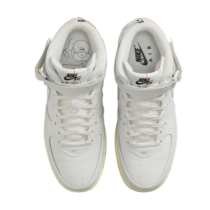 Nike Air Force 1 Mid '07 Summit White Canvas (Women's)