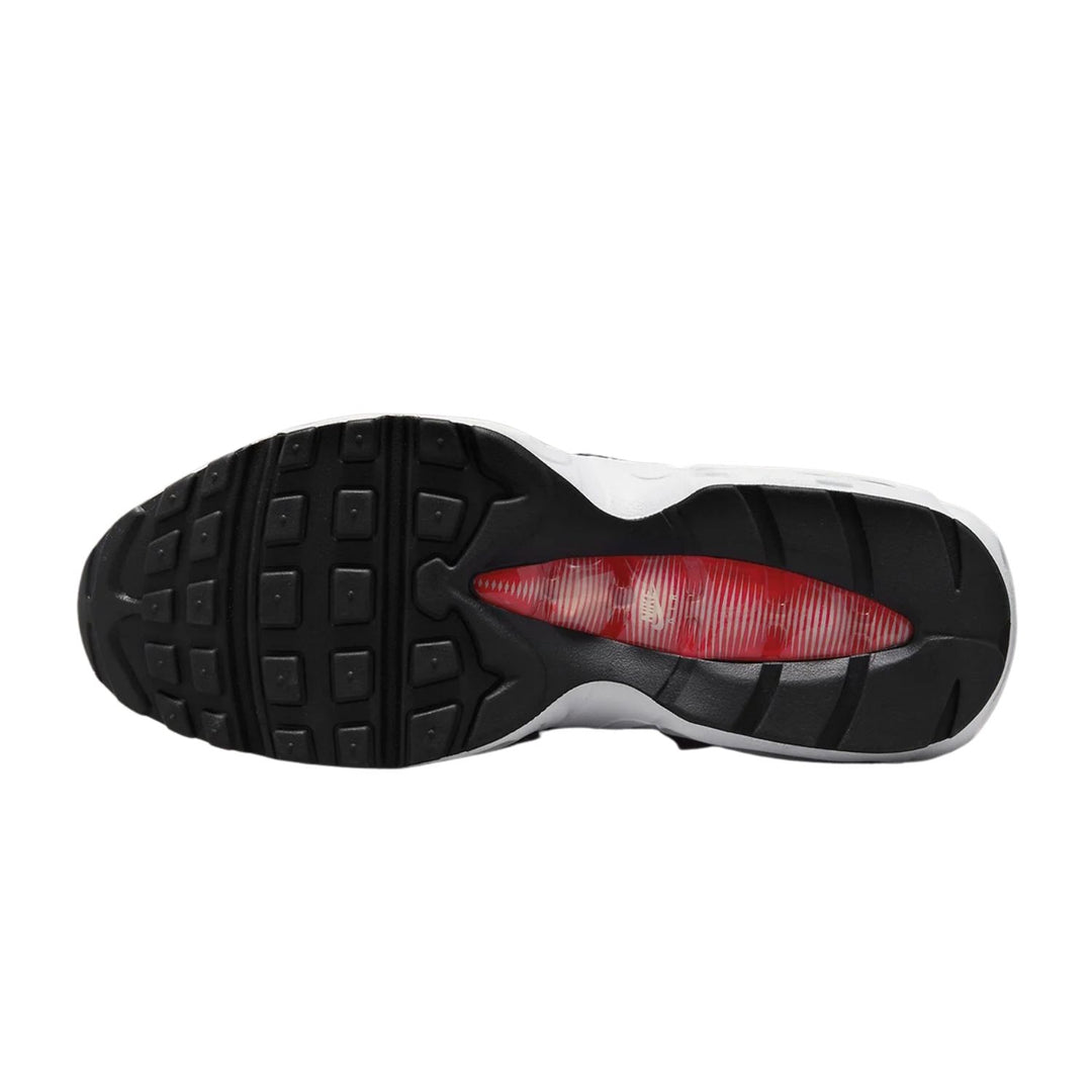 Nike Air Max 95 White Light Iron Ore Black Patent (Women's)