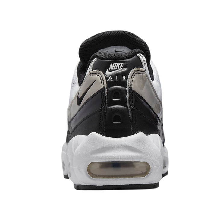 Nike Air Max 95 White Light Iron Ore Black Patent (Women's)
