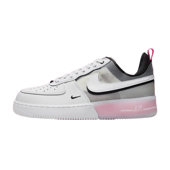 Nike Air Force 1 Low React White Black Pink Spell