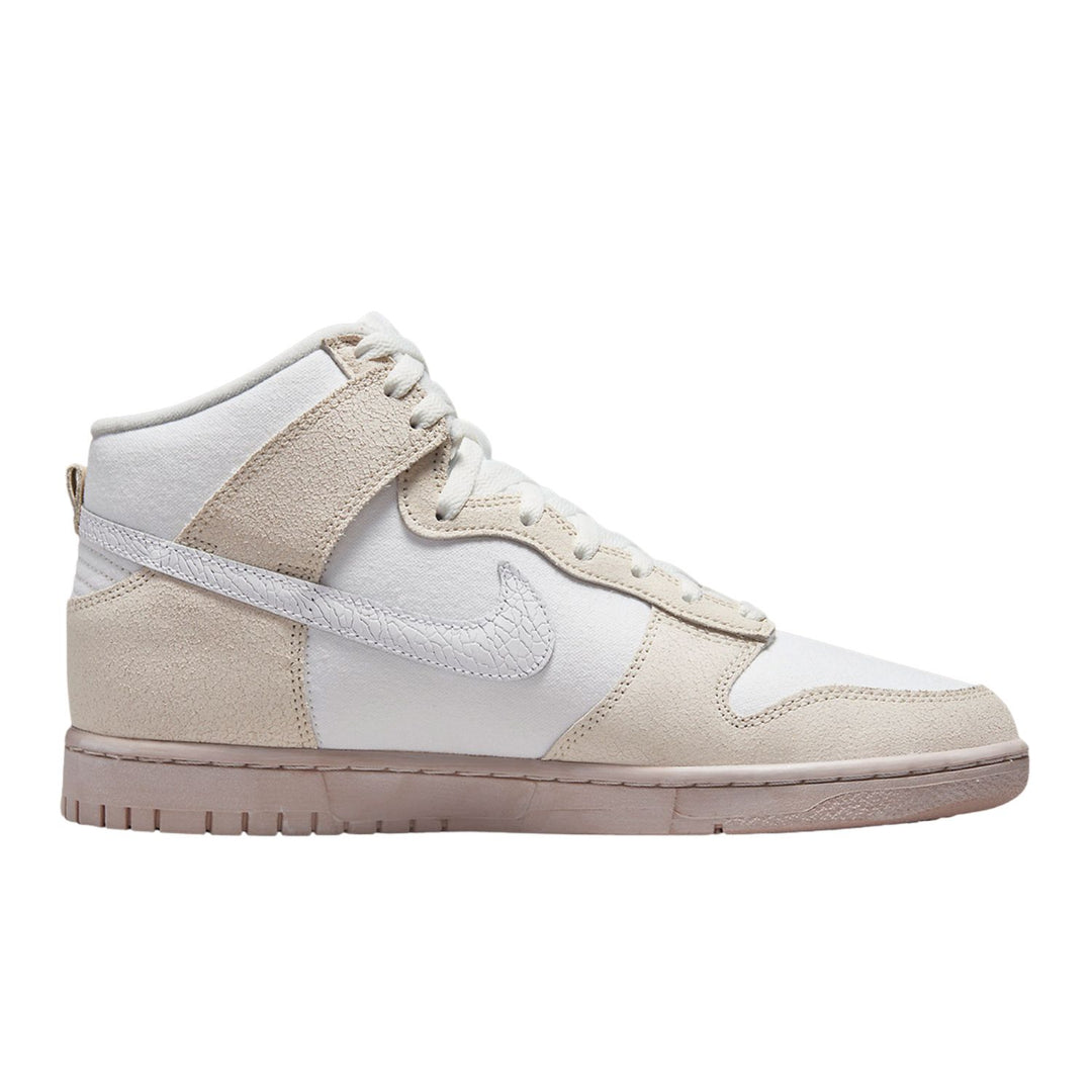 Nike Dunk High Retro PRM Cracked Leather Swoosh