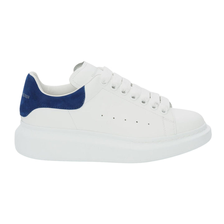 Alexander McQueen Oversized Sneaker - White / Paris Blue