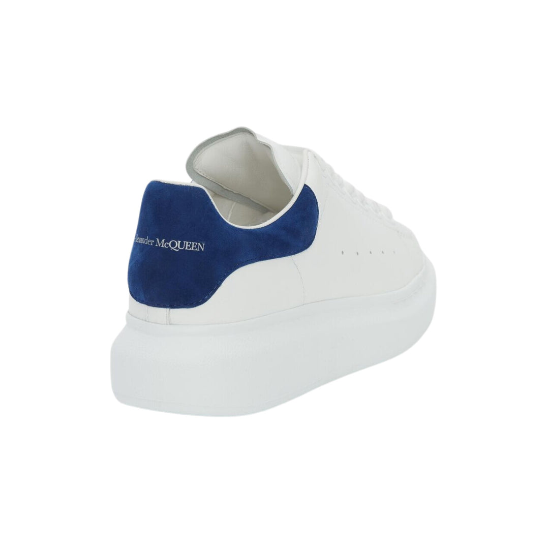 Alexander McQueen Oversized Sneaker - White / Paris Blue