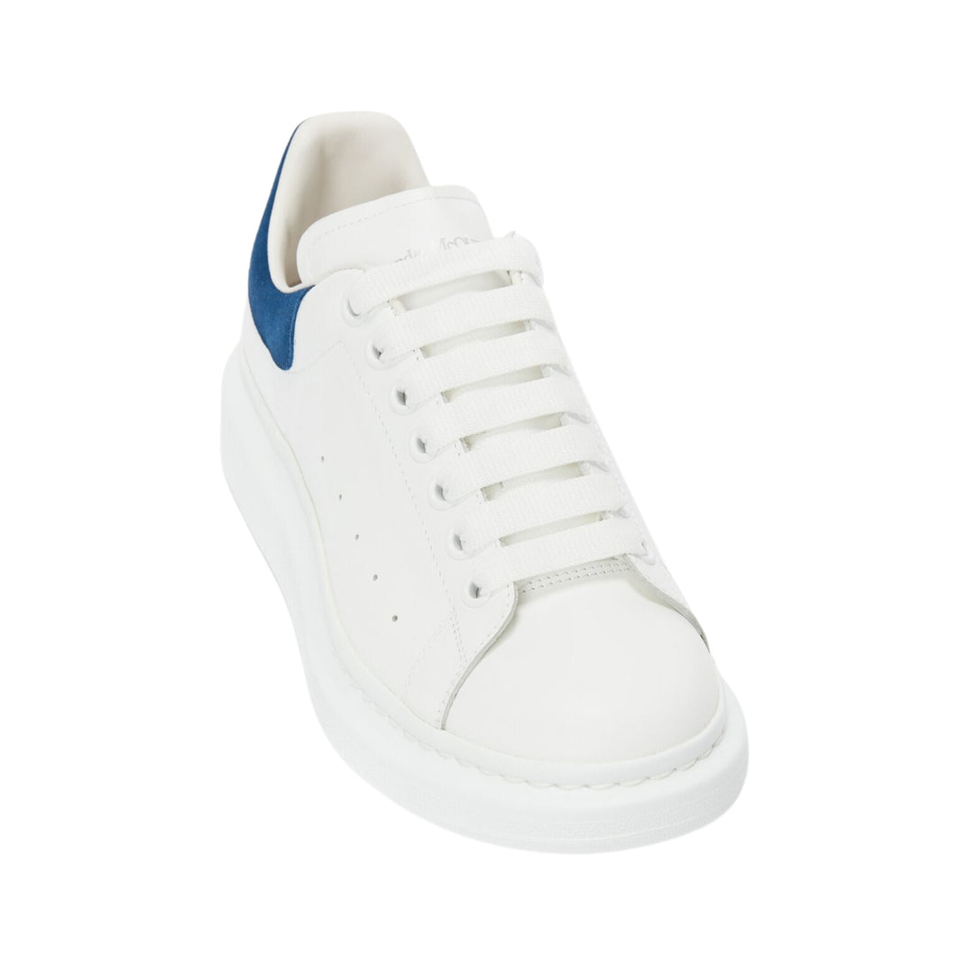 Alexander McQueen Oversized Sneaker - White / Paris Blue