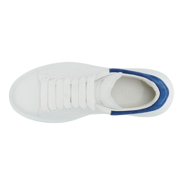 Alexander McQueen Oversized Sneaker - White / Paris Blue