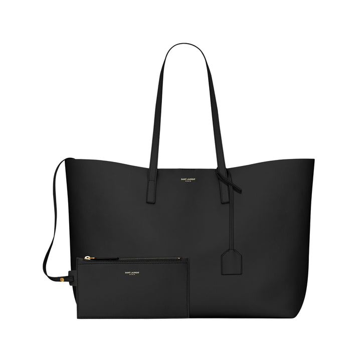 Saint Laurent E/W Tote Bag In Supple Leather