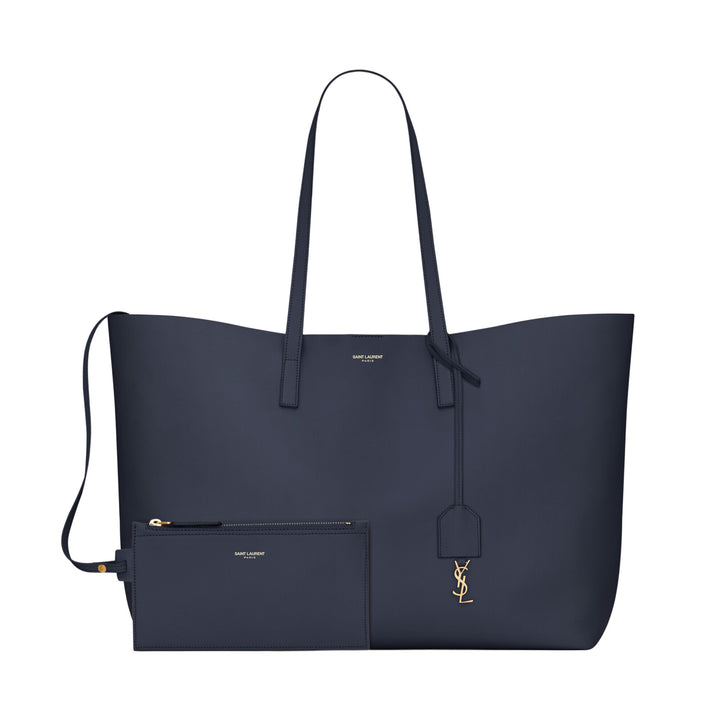 Saint Laurent E/W Tote Bag In Supple Leather
