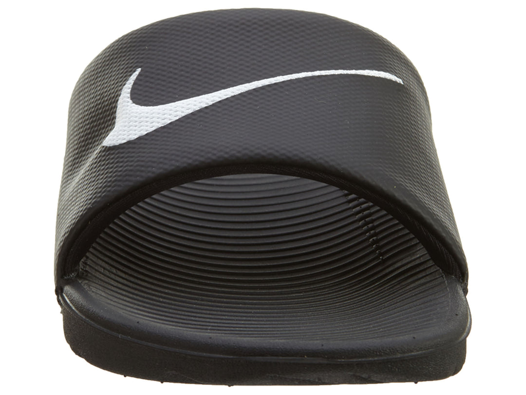Nike Kawa Slide Black / White Youth Slippers Boys / Girls Style :819352