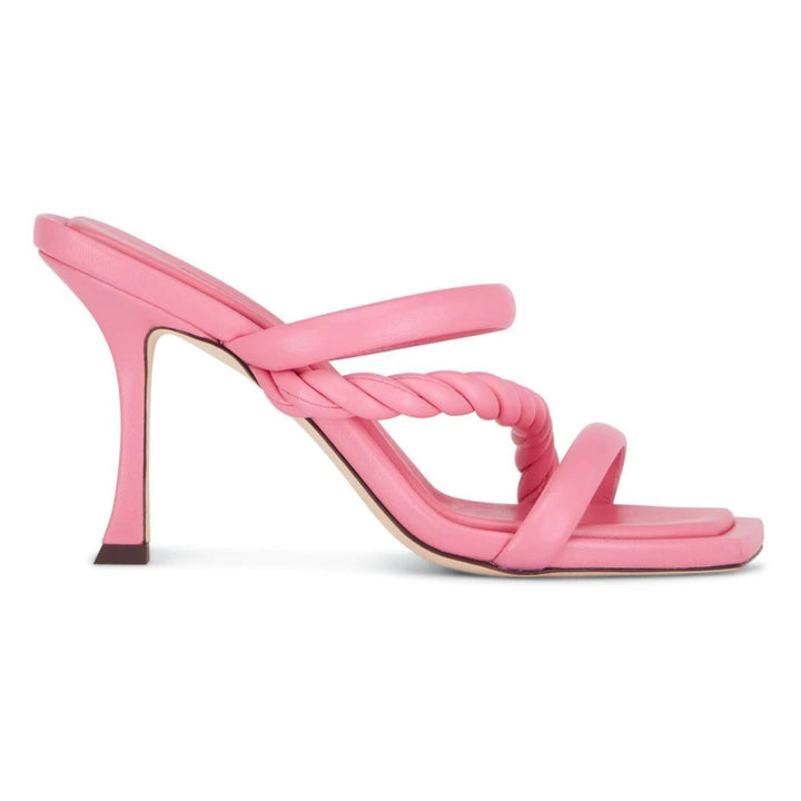 Jimmy Choo Diosa Leather Three Band Sandals