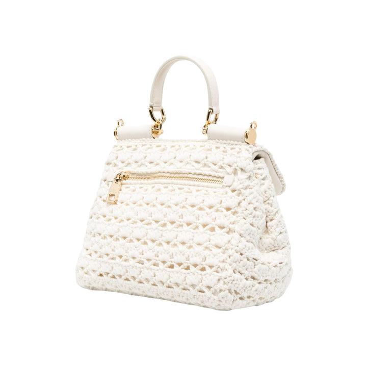 Dolce & Gabbana - Small Sicily Soft Crotchet Shoulder Bag