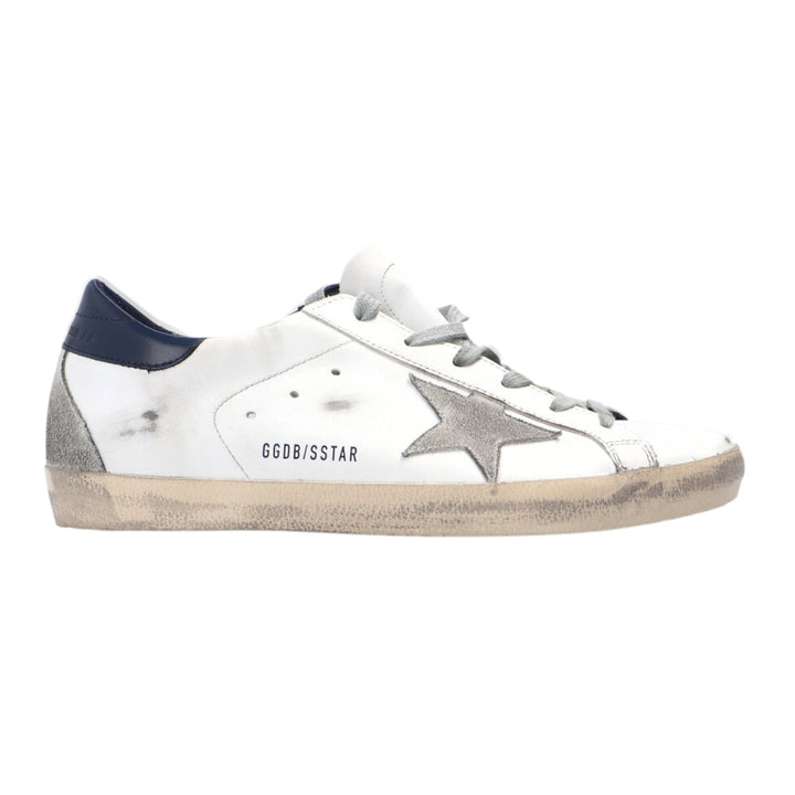 Golden Goose Women's Blue & White Super Star