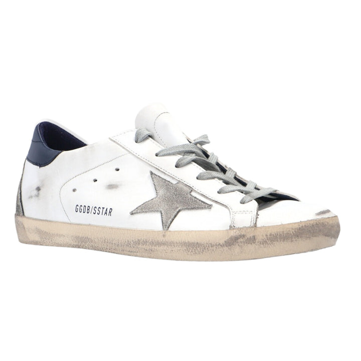 Golden Goose Women's Blue & White Super Star