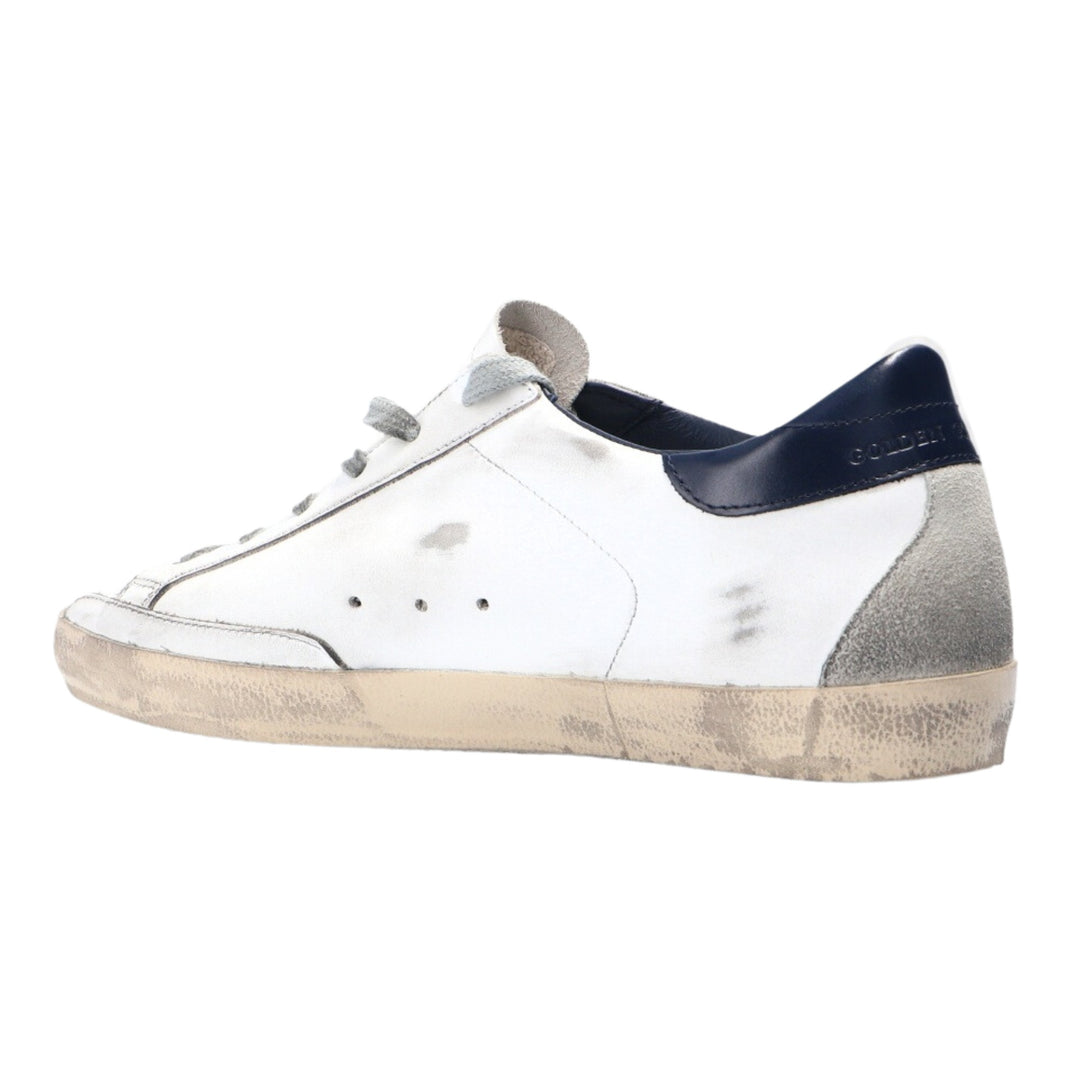 Golden Goose Women's Blue & White Super Star