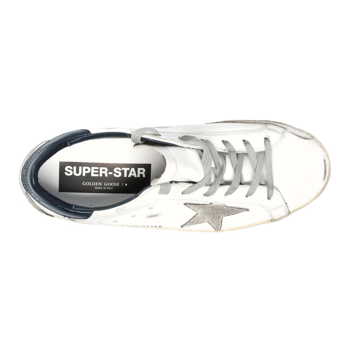 Golden Goose Women's Blue & White Super Star